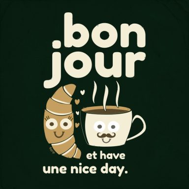 bonjour drolig.